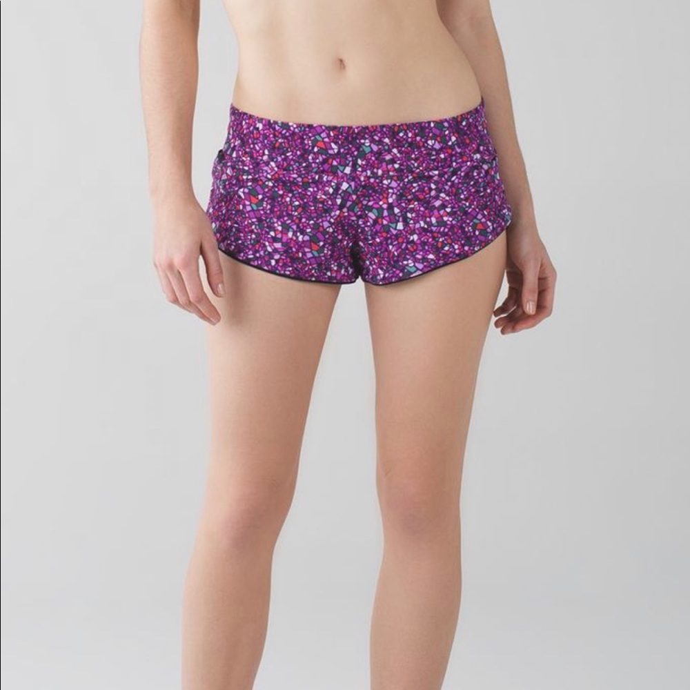 lululemon paradise camo shorts